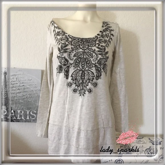 RXB Tops - RXB Long Sleeve Top Size Petite Medium